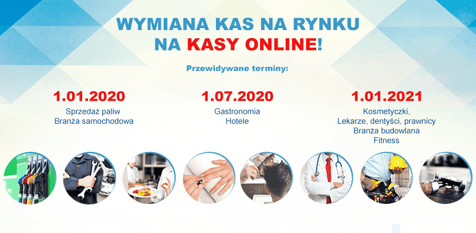Wymiana kas fiskalnych na rynku na kasy onlineowe